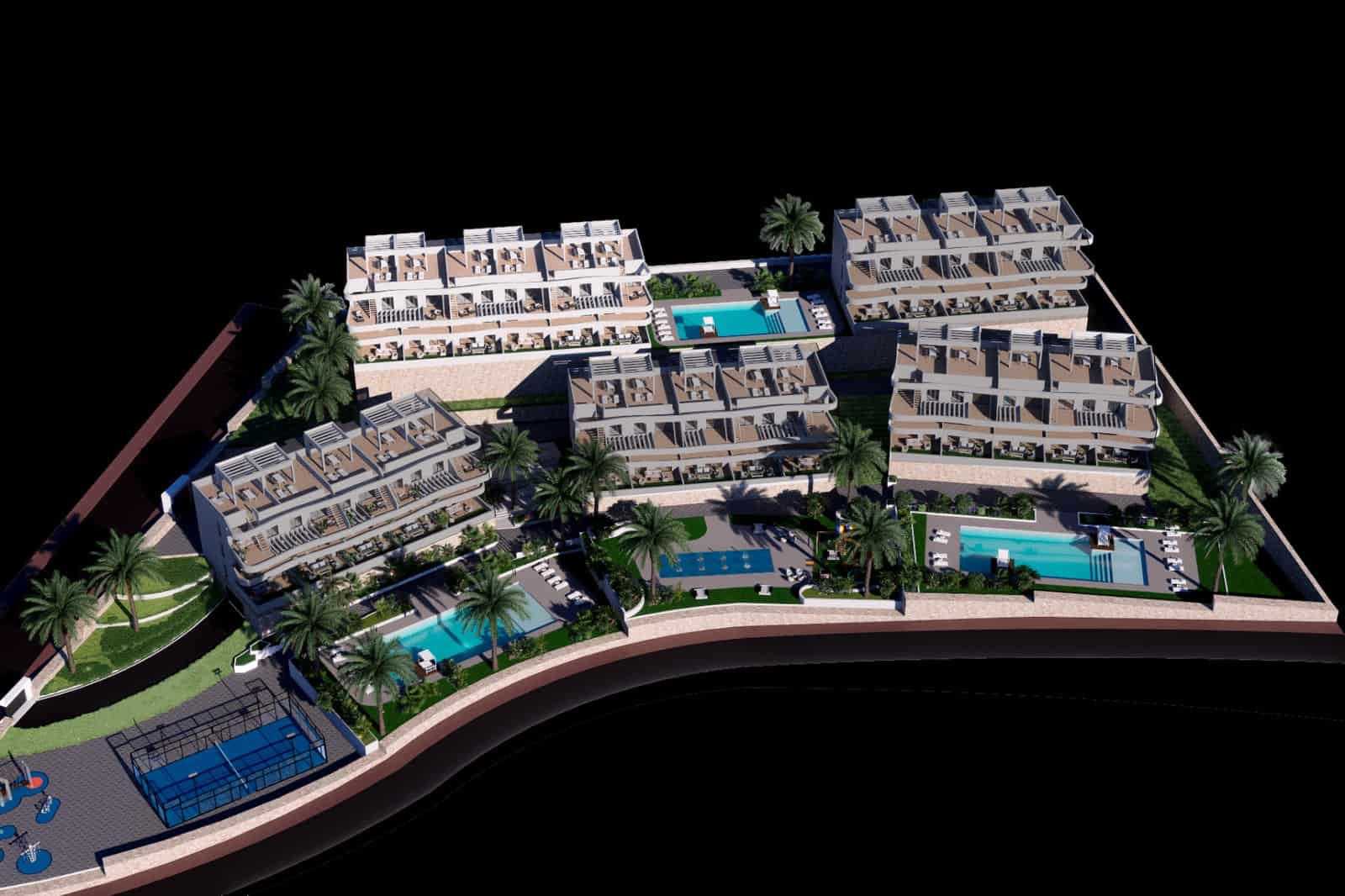 2 bedroom Penthouse for sale in Finestrat with pool garage - € 359,900 (Ref: 8371945)