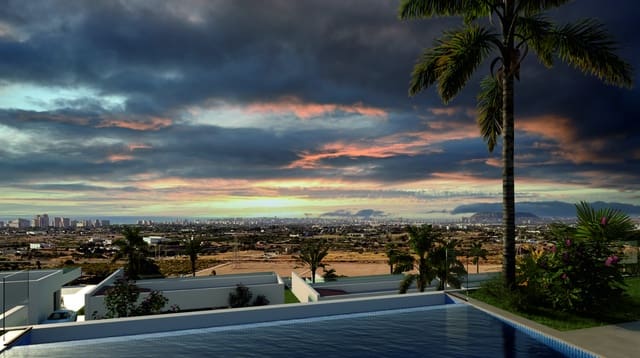 Chalet de 3 habitaciones en Muchamiel / Mutxamel en venta con piscina - 529.000 € (Ref: 8387669)