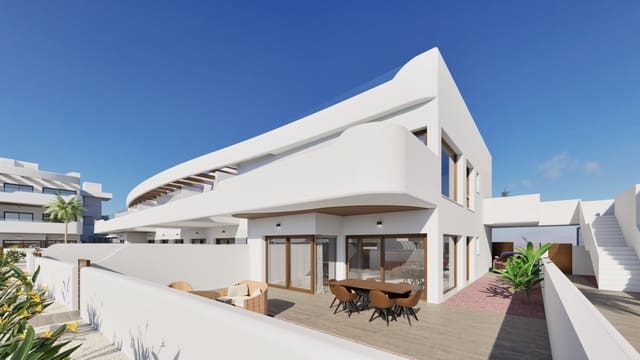 2 soveværelse Penthouse til salg i Las Lomas de Rame - Bahía Bella, Los Alcázares med swimmingpool - € 339.000 (Ref: 8406047)