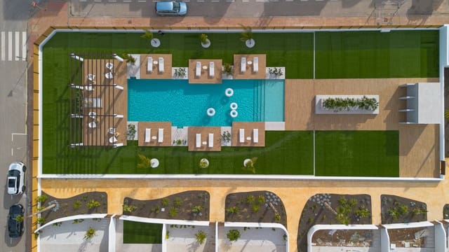 2 sovrum Takvåning till salu i Las Lomas de Rame - Bahía Bella, Los Alcázares med pool - 339 000 € (Ref: 8406047)