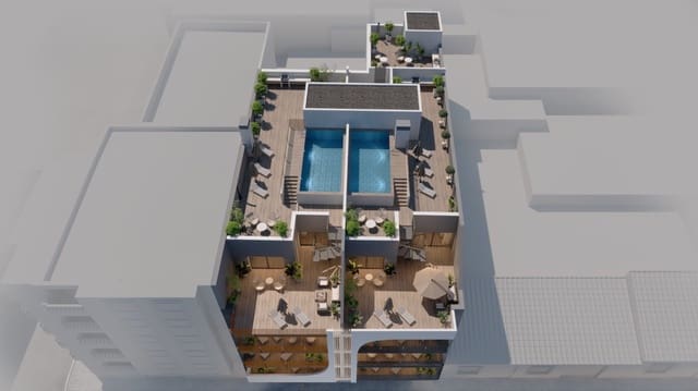 3 Zimmer Penthouse zu verkaufen in Las Piscinas Naturales, Torrevieja mit Pool Garage - 599.000 € (Ref: 8411066)