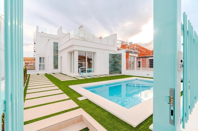 3 chambre Villa/Maison à vendre à Las Lomas de Rame - Bahía Bella, Los Alcázares avec piscine garage - 467 000 € (Ref: 8602750)