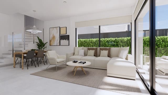 3 quarto Moradia para venda em Los Narejos - Punta Calera, Los Alcázares com piscina garagem - 1 390 000 € (Ref: 8624001)