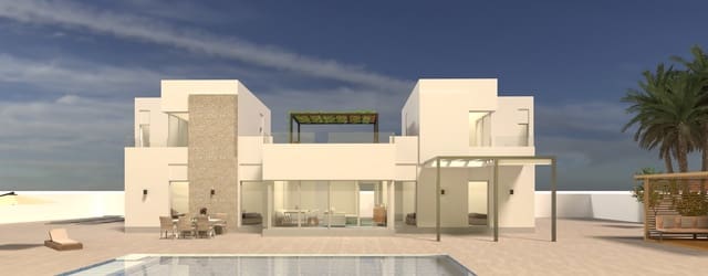 6 sypialnia Willa na sprzedaż w Aguas Nuevas, Torrevieja z basenem - 1 499 900 € (Ref: 8665988)