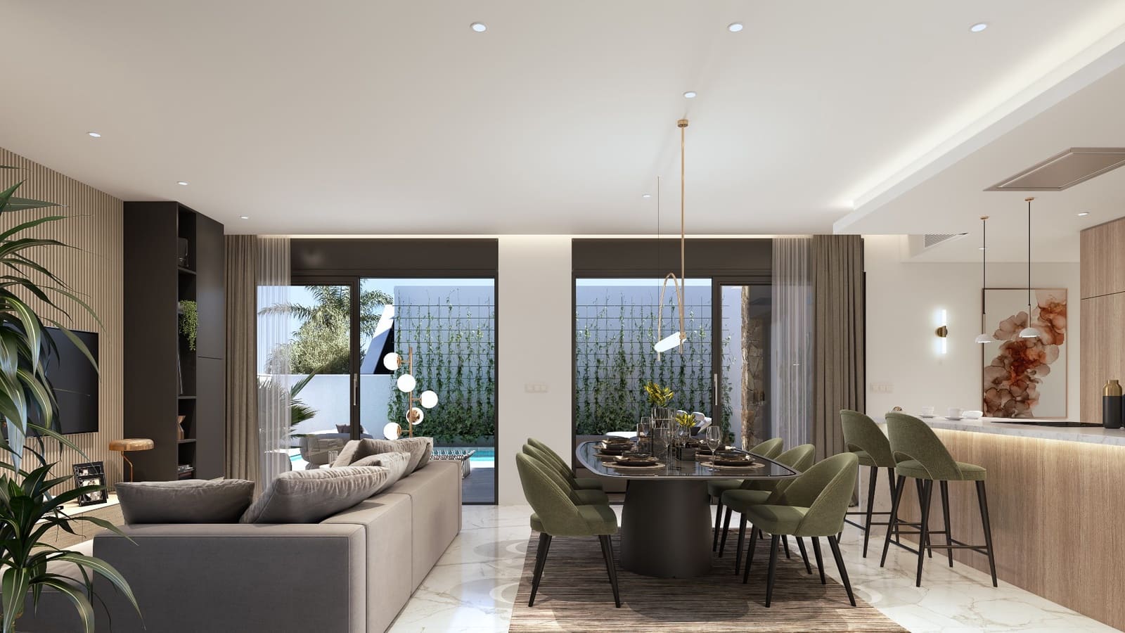 3 chambre Villa/Maison à vendre à Ciudad Quesada avec piscine - 496 000 € (Ref: 8700588)