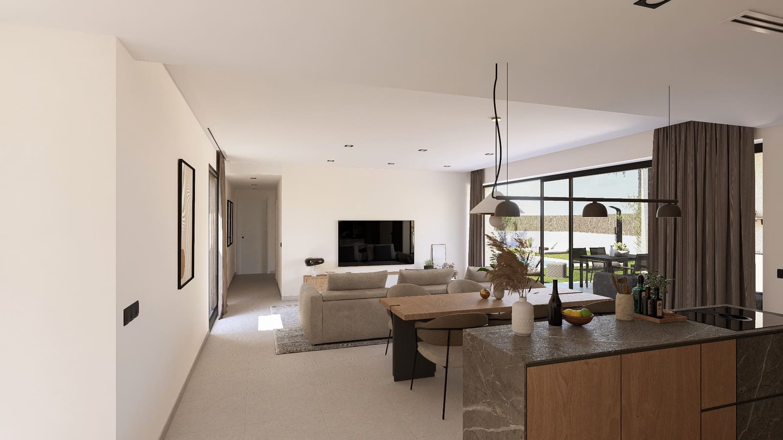 4 soveværelse Villa til salg i Corvera med swimmingpool - € 574.000 (Ref: 8754695)