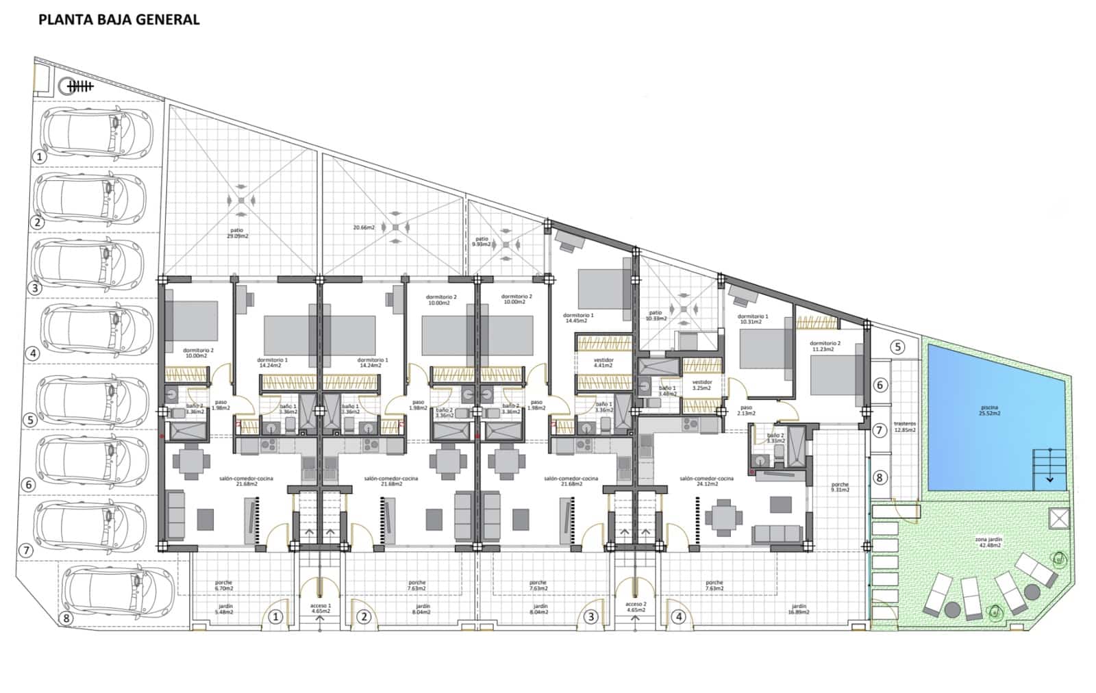 2 chambre Appartement à vendre à San Pedro del Pinatar avec piscine - 249 950 € (Ref: 8765863)