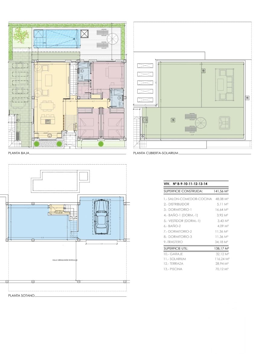 3 Zimmer Villa zu verkaufen in Torrevieja mit Pool Garage - 595.000 € (Ref: 8777155)