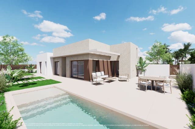 3 Zimmer Villa zu verkaufen in Las Lomas de Rame - Bahía Bella, Los Alcázares mit Pool Garage - 599.000 € (Ref: 8846762)