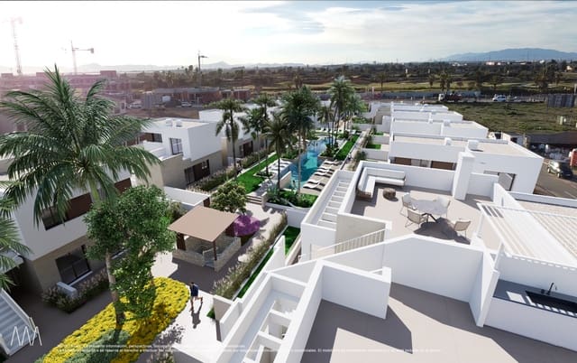 Chalet de 3 habitaciones en Las Lomas de Rame - Bahía Bella, Los Alcázares en venta con piscina garaje - 429.000 € (Ref: 8846764)