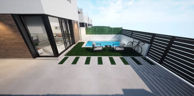 3 chambre Villa/Maison à vendre à Las Lomas de Rame - Bahía Bella, Los Alcázares avec piscine - 349 900 € (Ref: 8956312)