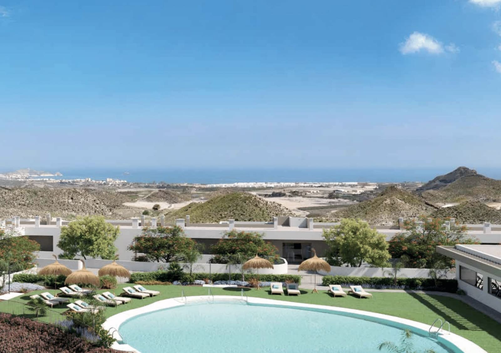 2 soveværelse Lejlighed til salg i San Juan de los Terreros med swimmingpool garage - € 206.000 (Ref: 9074169)