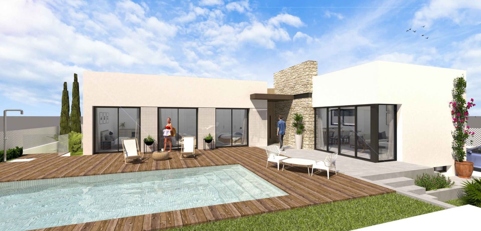 3 bedroom Villa for sale in Torre-Pacheco with pool - € 620,000 (Ref: 9115403)