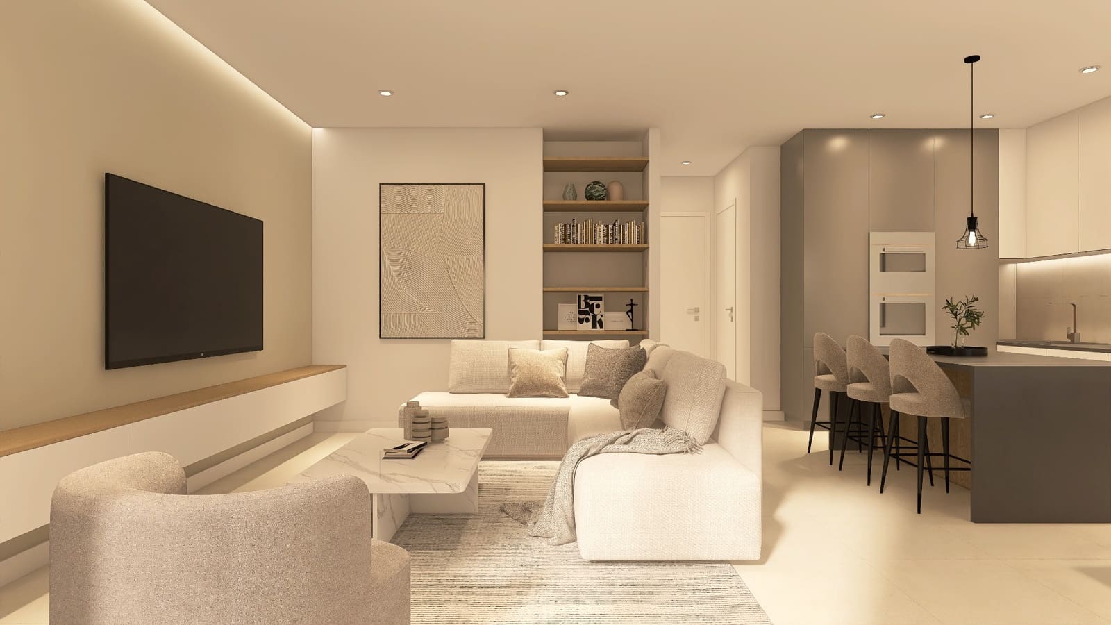 2 soveværelse Lejlighed til salg i Santiago de la Ribera med swimmingpool - € 339.000 (Ref: 9146226)