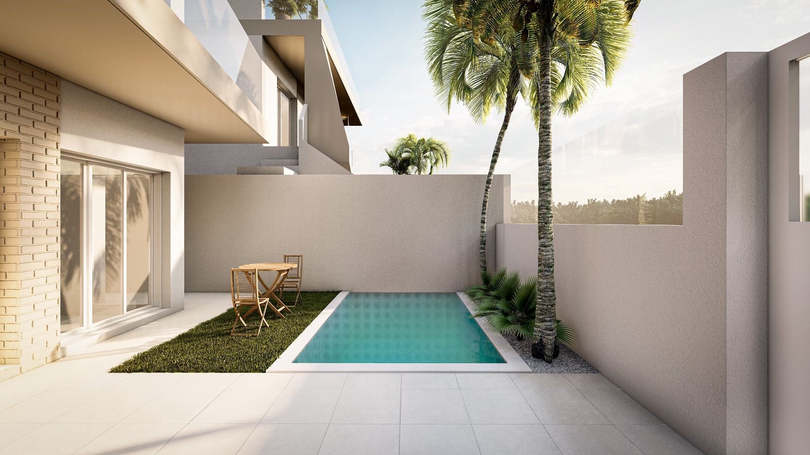 2 soveværelse Lejlighed til salg i Santiago de la Ribera med swimmingpool - € 339.000 (Ref: 9146226)