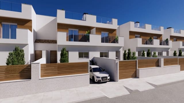 3 soveværelse Villa til salg i Los Alcázares med swimmingpool garage - € 357.000 (Ref: 9340110)