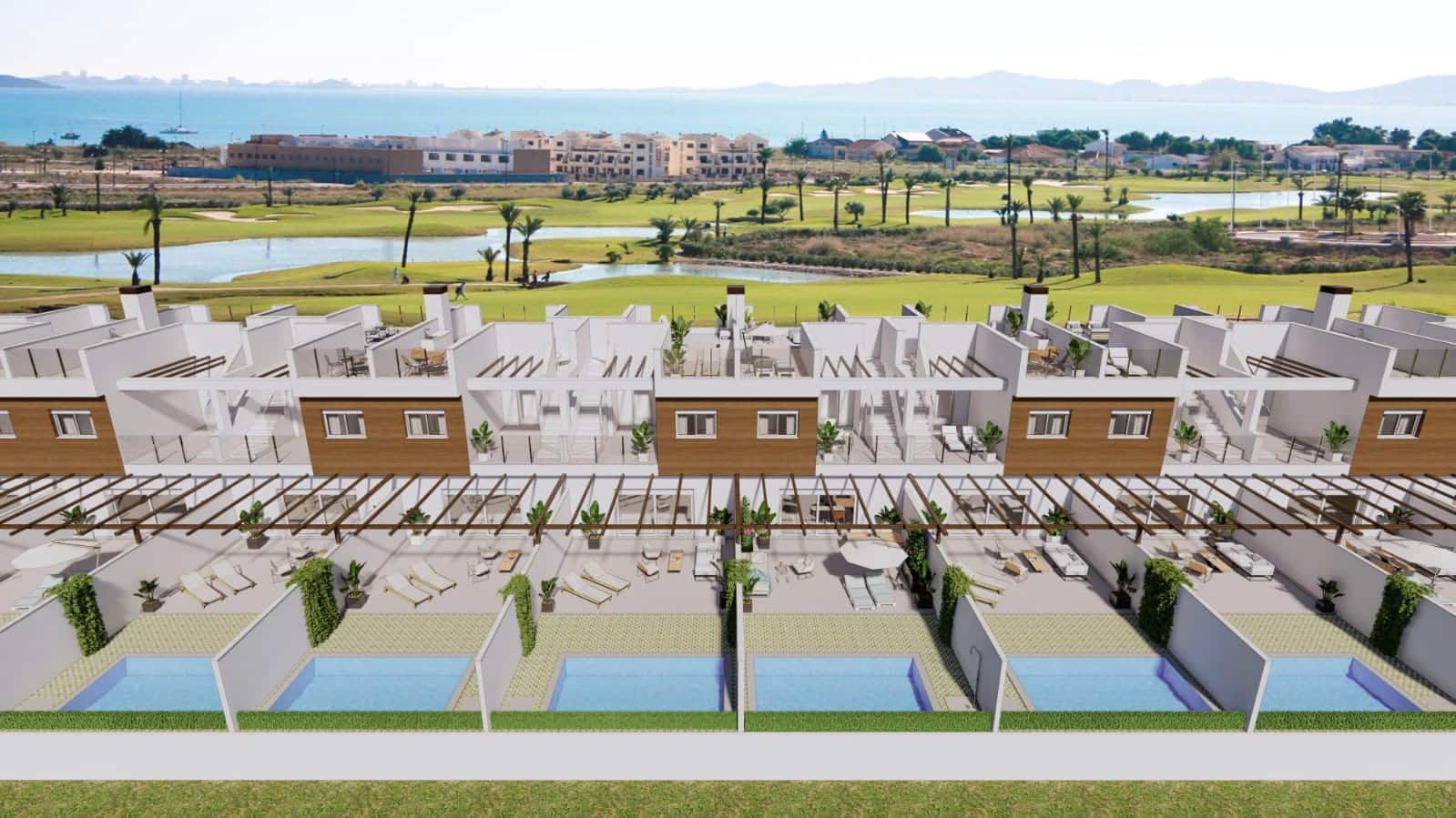 3 soveværelse Villa til salg i Los Alcazares med swimmingpool garage - € 357.000 (Ref: 9340110)