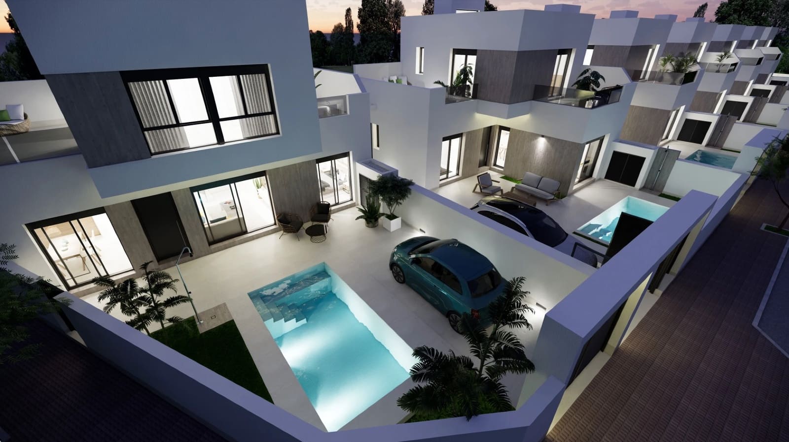 3 soveværelse Villa til salg i San Fulgencio med swimmingpool - € 355.000 (Ref: 9345708)