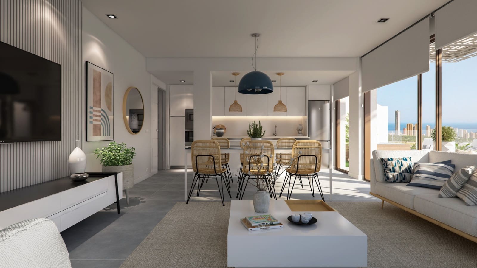 2 chambre Appartement à vendre à Finestrat avec piscine garage - 440 000 € (Ref: 9566742)