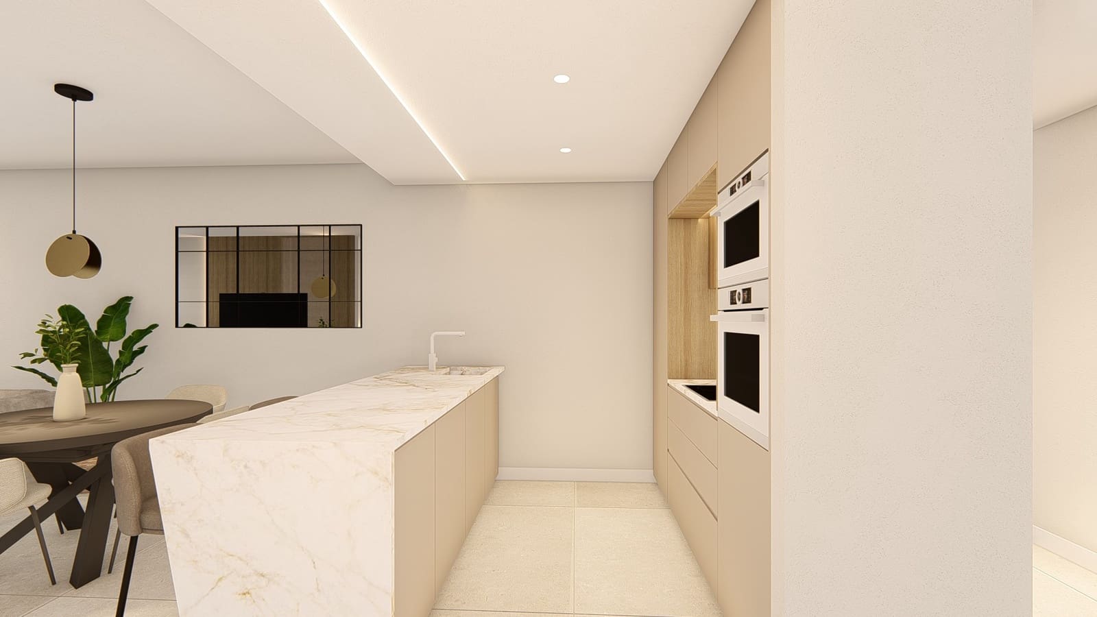 2 chambre Penthouse à vendre à Los Alcazares avec piscine garage - 359 000 € (Ref: 9667195)