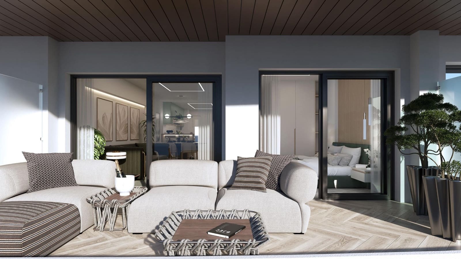 1 chambre Appartement à vendre à La Manga del Mar Menor avec piscine garage - 288 000 € (Ref: 9696885)