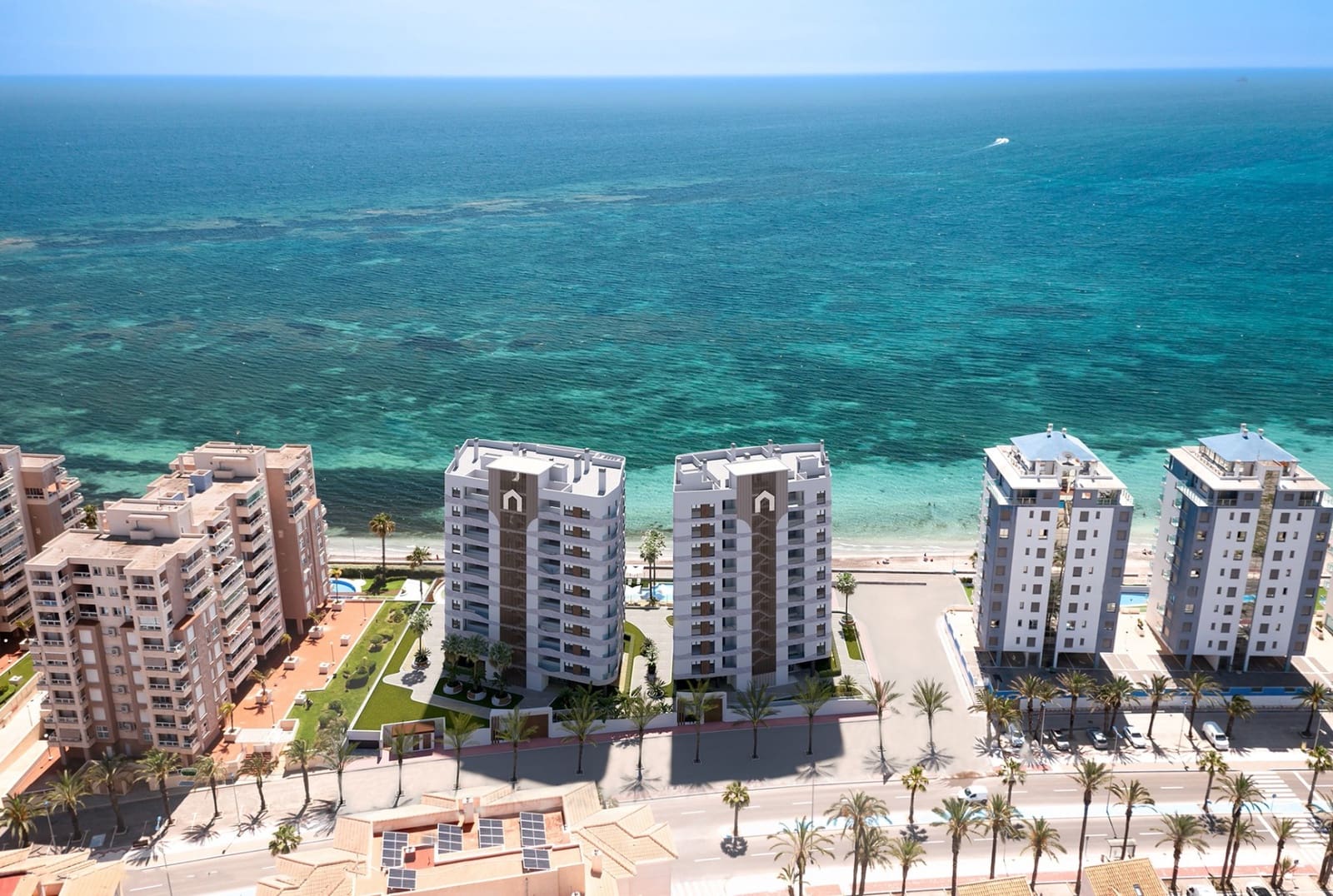 3 sypialnia Apartament na sprzedaż w La Manga del Mar Menor z basenem garażem - 546 000 € (Ref: 9696886)