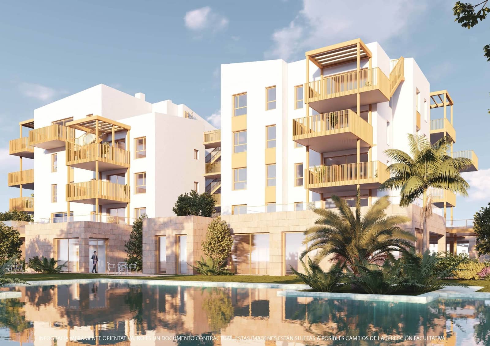 2 sypialnia Apartament na sprzedaż w El Vergel / Verger z basenem - 338 500 € (Ref: 9781386)