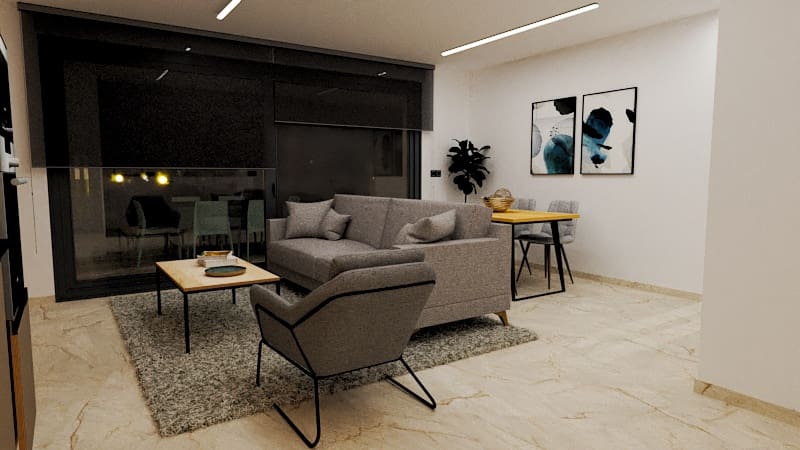 2 bedroom Penthouse for sale in Torre de la Horadada with pool garage - € 479,900 (Ref: 9858871)