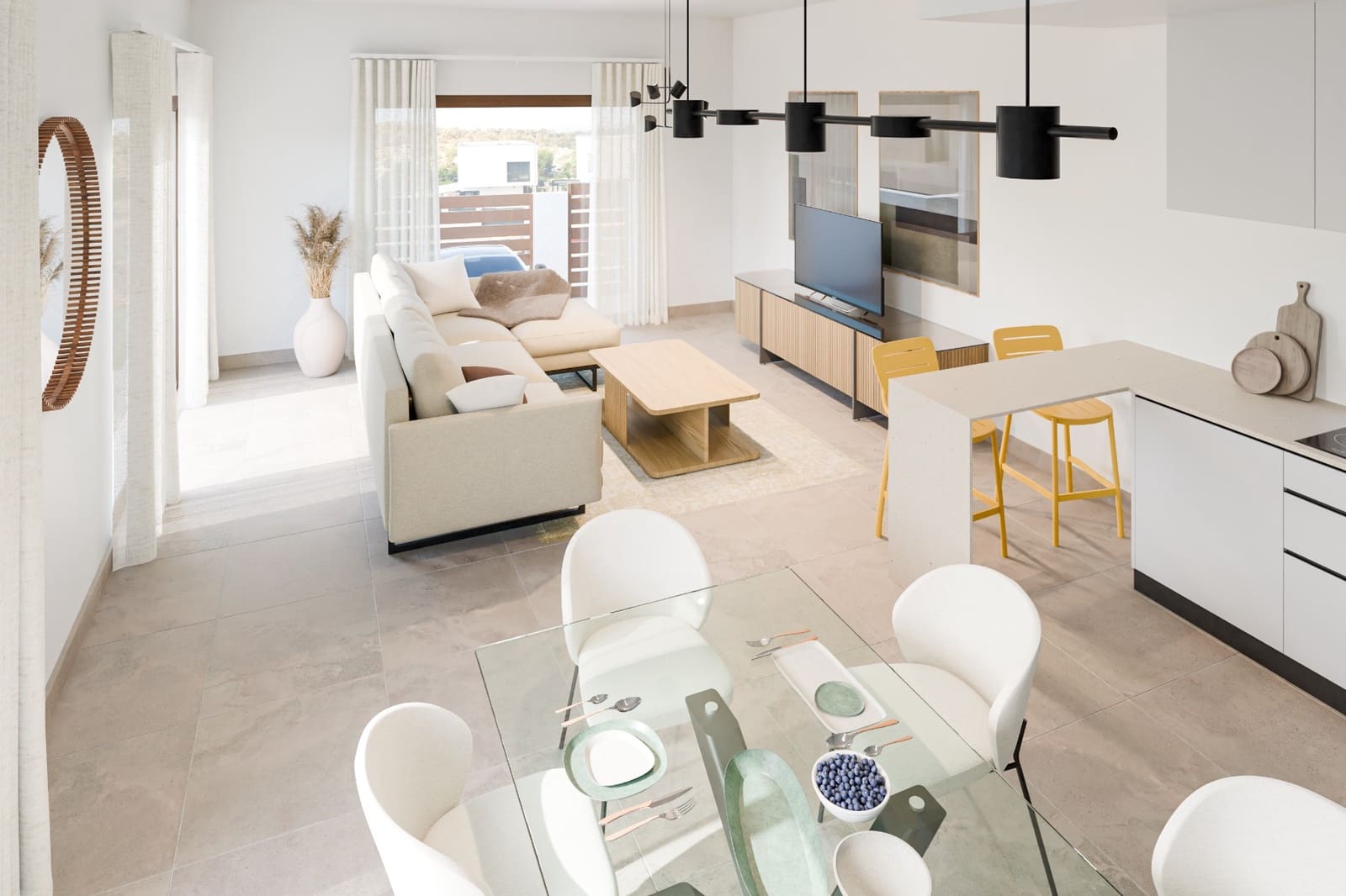 3 makuuhuone Huvila myytävänä paikassa Finestrat mukana uima-altaan - 690 950 € (Ref: 9921171)