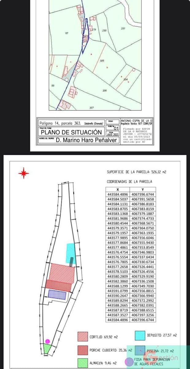 2 soveværelse Finca/Landehus til salg i Salobrena med swimmingpool - € 265.000 (Ref: 9119654)