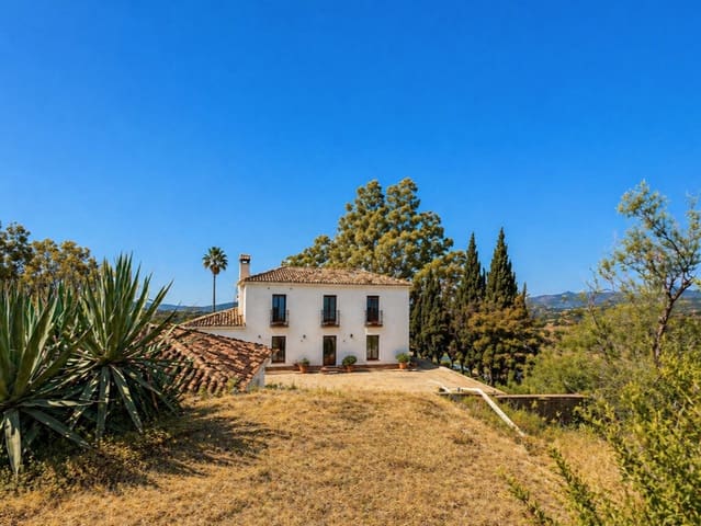 5 chambre Finca/Maison de Campagne à vendre à Valtocado, Mijas avec garage - 2 750 000 € (Ref: 9928277)