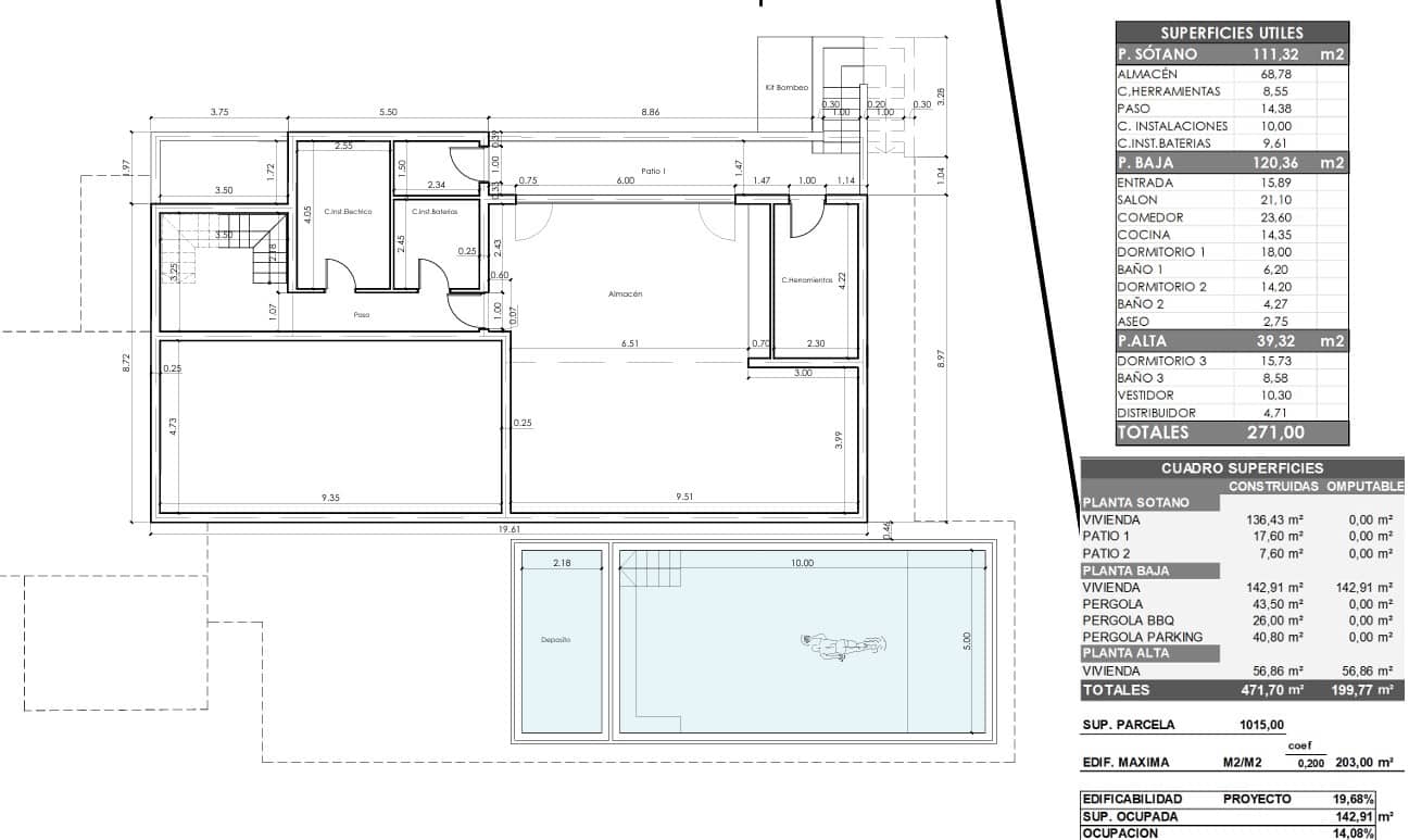 3 camera da letto Villa in vendita in Javea / Xabia con garage - 1.749.000 € (Rif: 9484140)