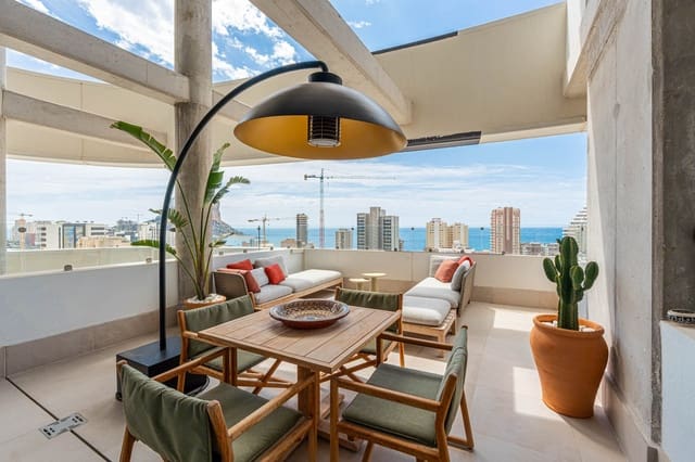 2 camera da letto Attico in vendita in Pueblo, Calpe / Calp con garage - 745.000 € (Rif: 9484259)