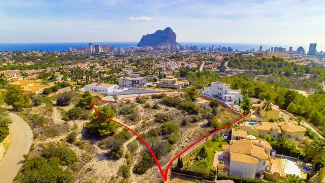 Area Edificabile in vendita in Cometa - Carrió, Calpe / Calp - 450.000 € (Rif: 9484274)