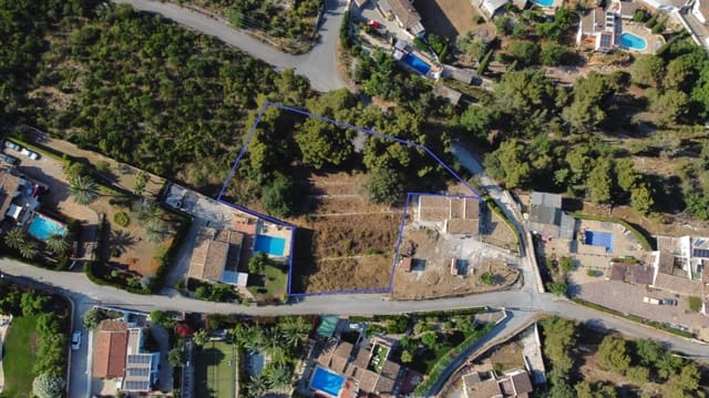 Bouwgrond te koop in Partida Tosal - Zona del Castellans, Javea / Xàbia - € 448.000 (Ref: 9484288)