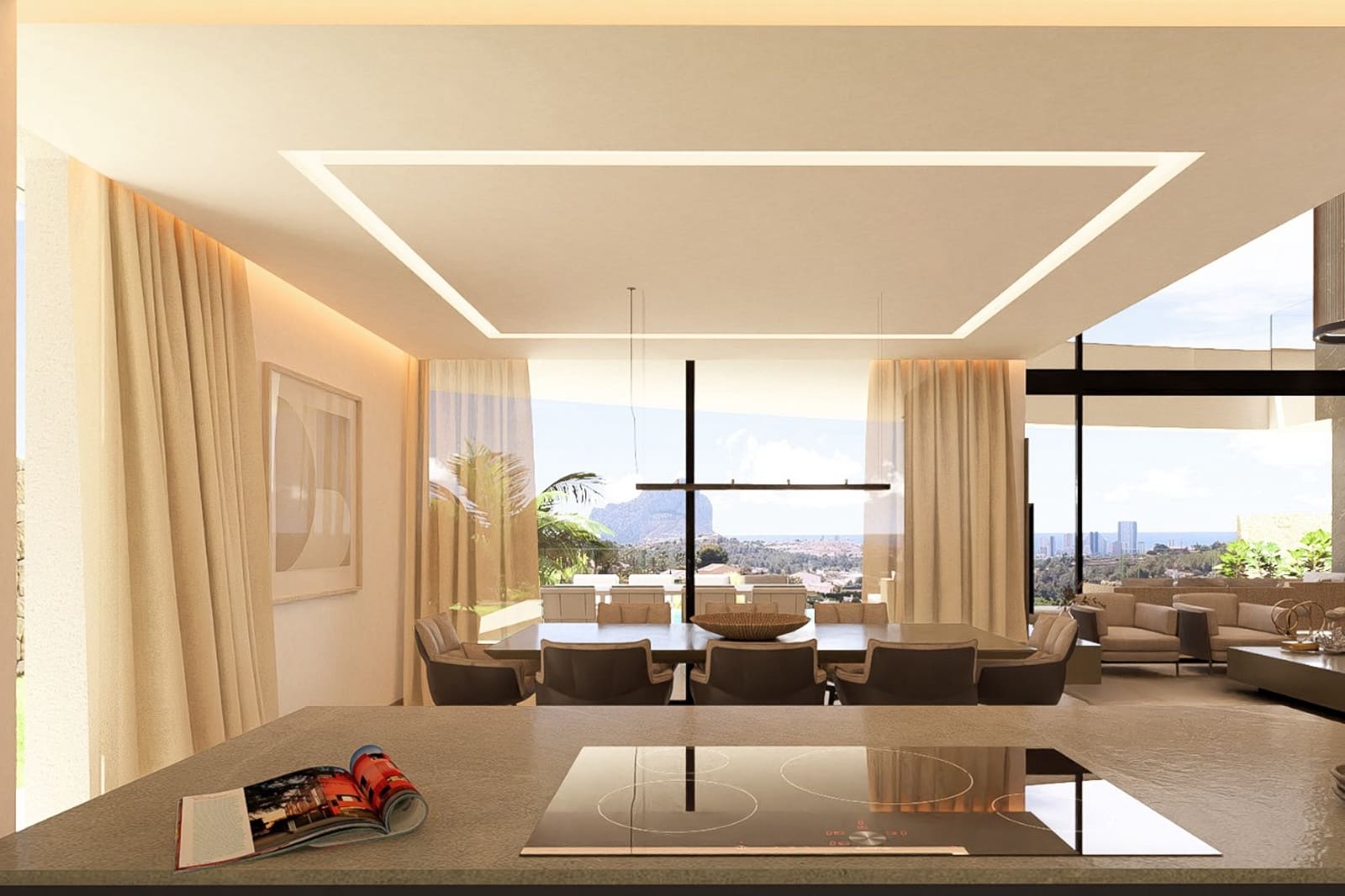 4 camera da letto Villa in vendita in Calpe / Calp con garage - 2.150.000 € (Rif: 9484296)