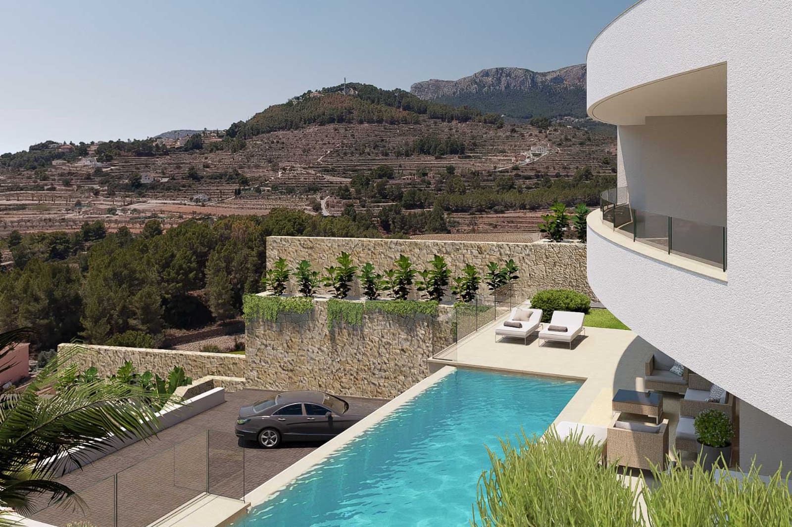 4 camera da letto Villa in vendita in Calpe / Calp con garage - 2.150.000 € (Rif: 9484296)