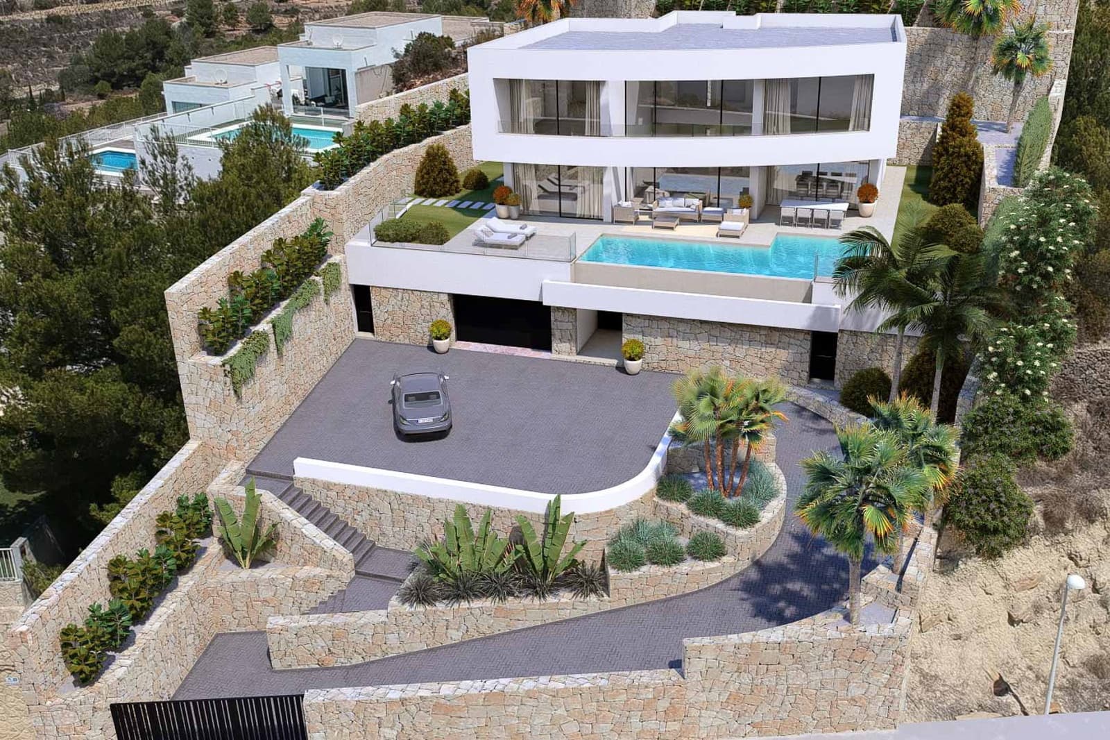 4 camera da letto Villa in vendita in Calpe / Calp con garage - 2.150.000 € (Rif: 9484296)