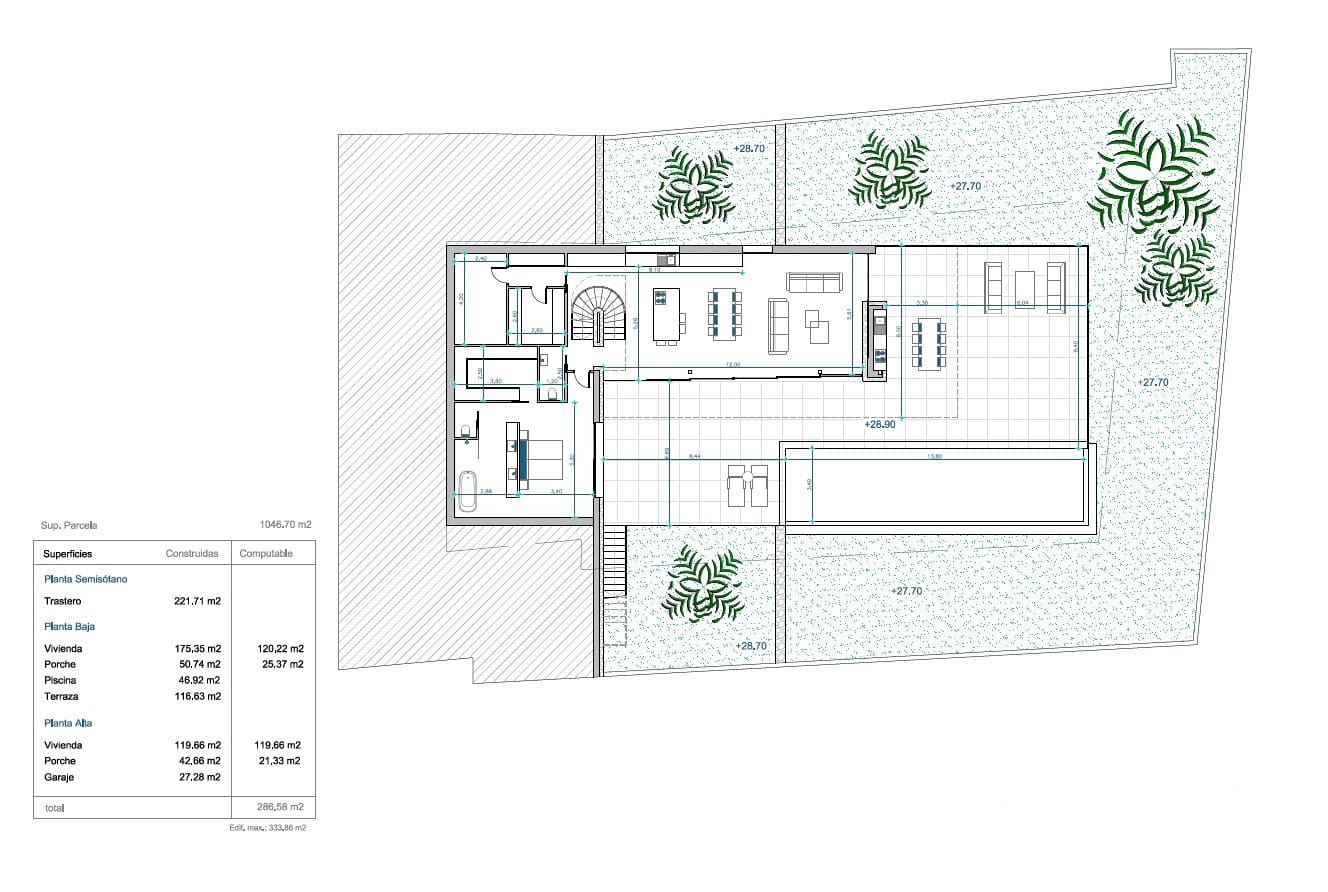 4 bedroom Villa for sale in Teulada with garage - € 1,990,000 (Ref: 9484301)