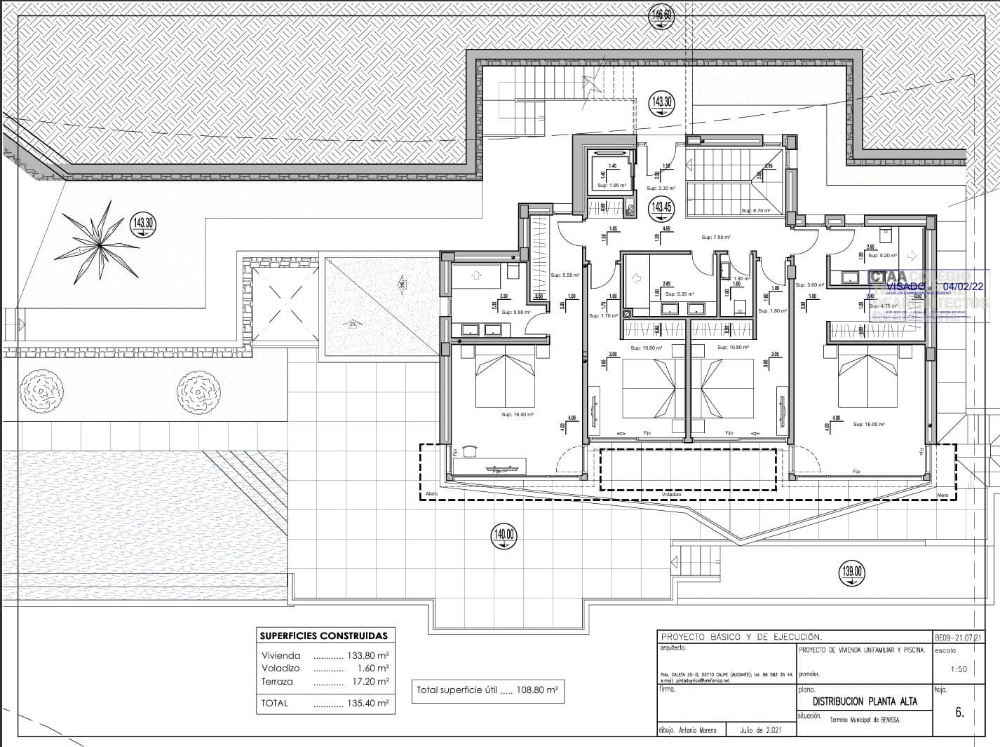 4 soveværelse Villa til salg i Benissa med garage - € 2.450.000 (Ref: 9484311)
