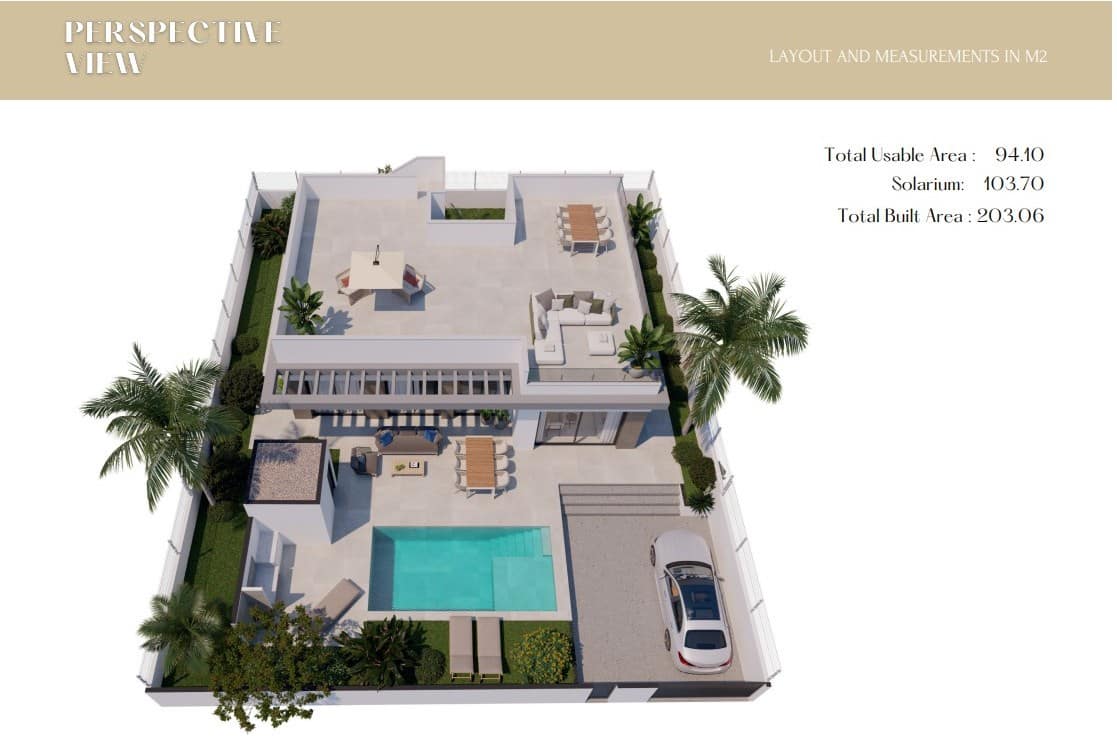 3 sovrum Villa till salu i Polop - 520 000 € (Ref: 9484438)