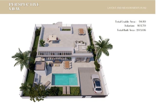 3 sovrum Villa till salu i Polop - 520 000 € (Ref: 9484438)