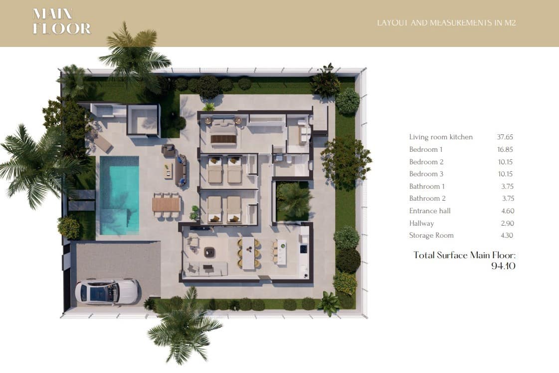 3 sovrum Villa till salu i Polop - 520 000 € (Ref: 9484438)