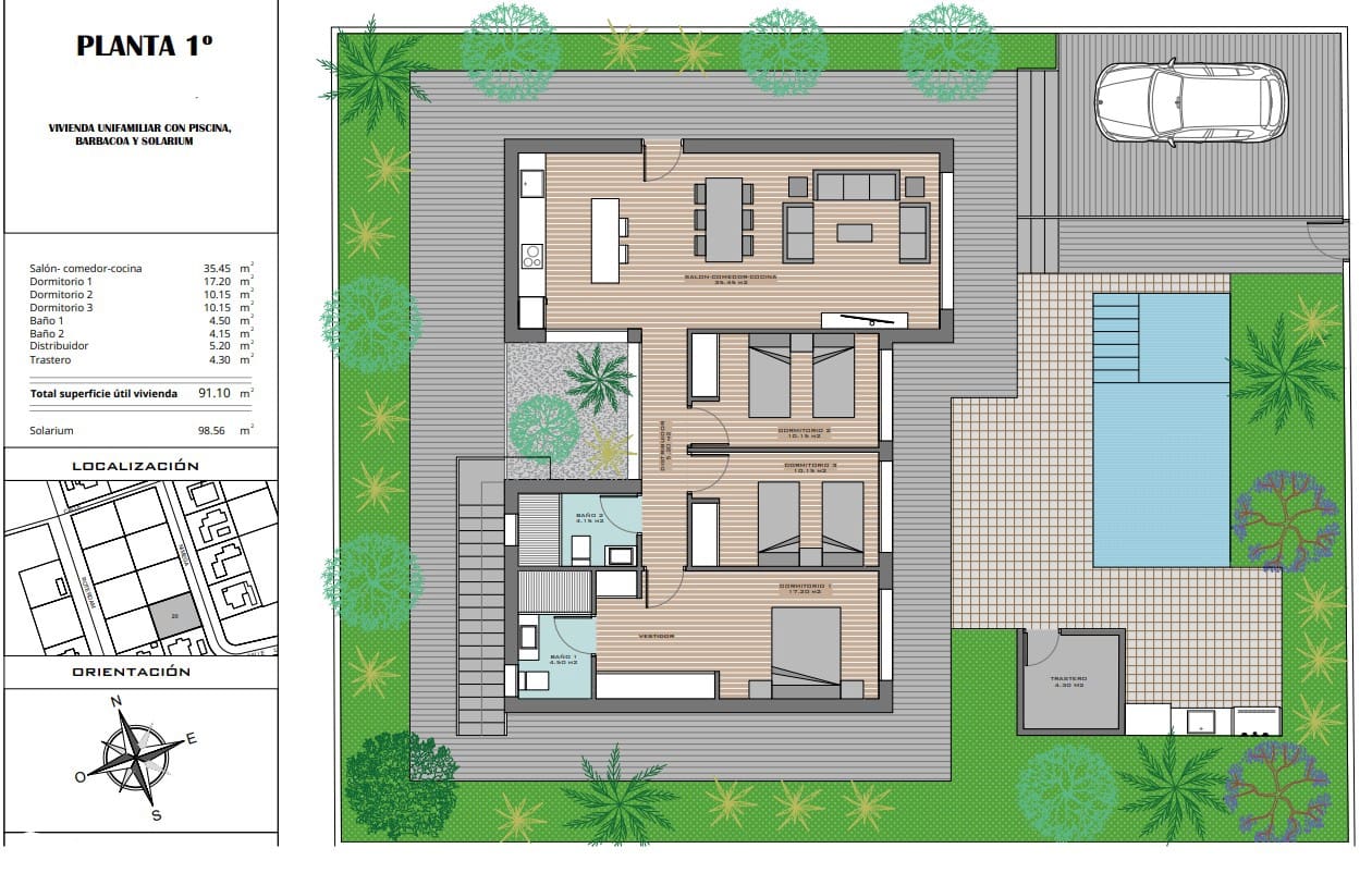 3 sovrum Villa till salu i Polop - 520 000 € (Ref: 9484438)