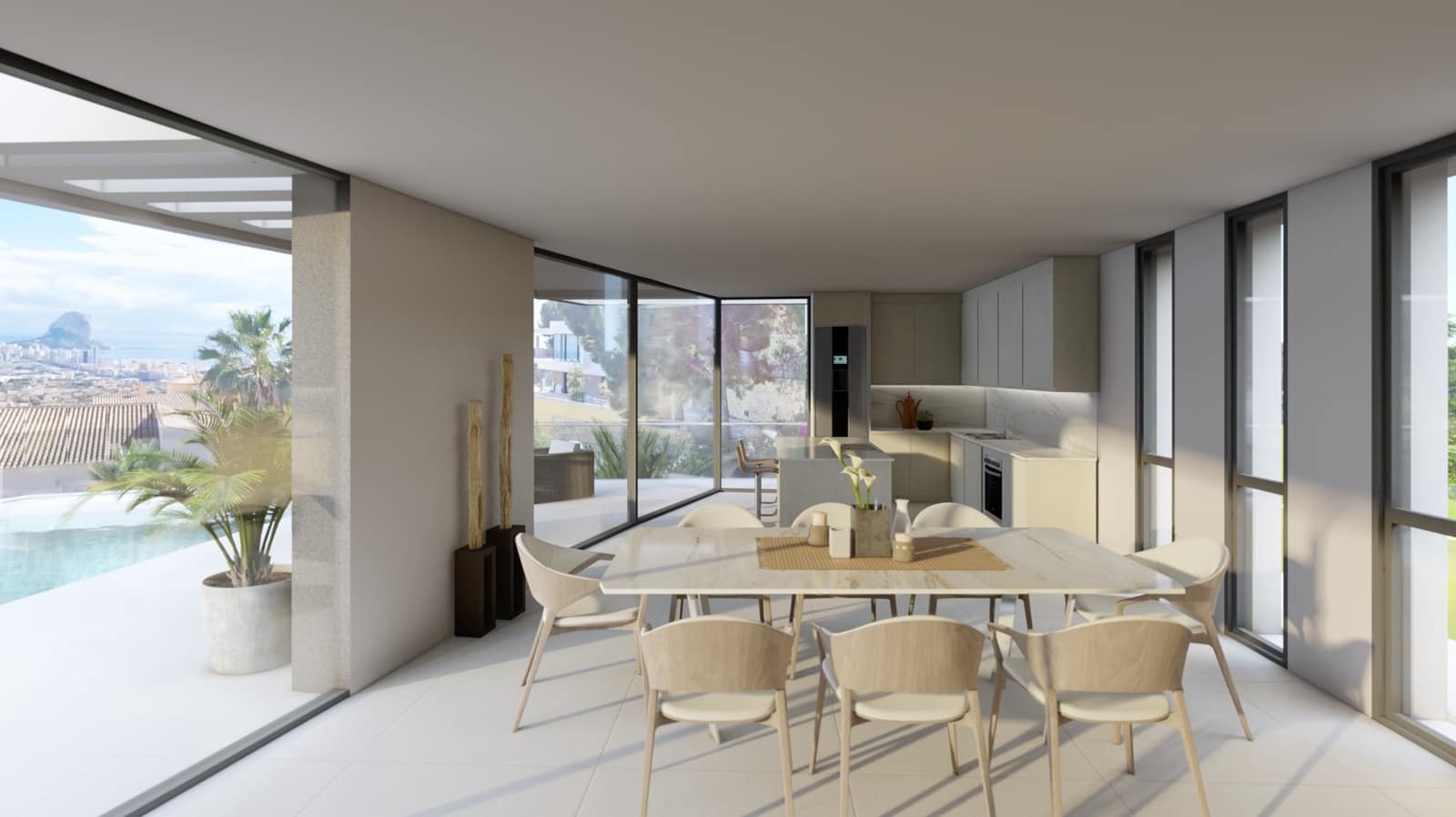 4 bedroom Villa for sale in Calpe / Calp with garage - € 1,659,000 (Ref: 9484464)