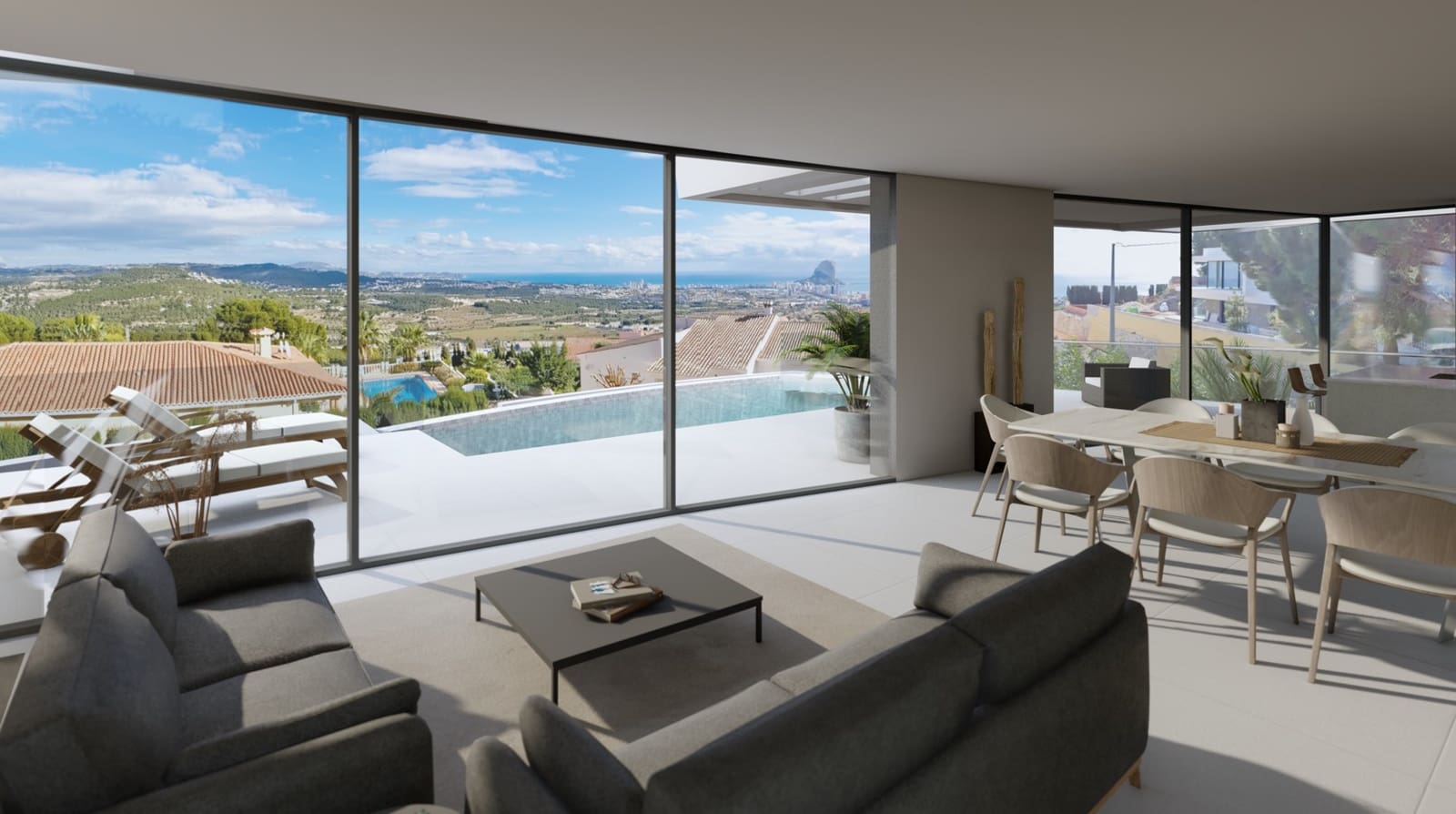 4 bedroom Villa for sale in Calpe / Calp with garage - € 1,659,000 (Ref: 9484464)