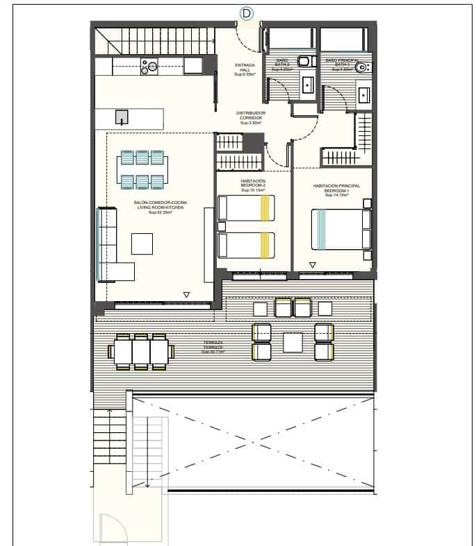 2 slaapkamer Appartement te koop in Finestrat - € 440.000 (Ref: 9484579)