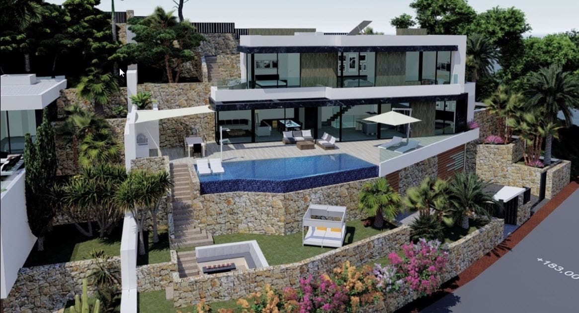 4 Zimmer Villa zu verkaufen in Calpe / Calp - 1.550.000 € (Ref: 9484592)