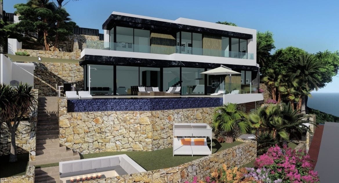 4 Zimmer Villa zu verkaufen in Calpe / Calp - 1.550.000 € (Ref: 9484592)