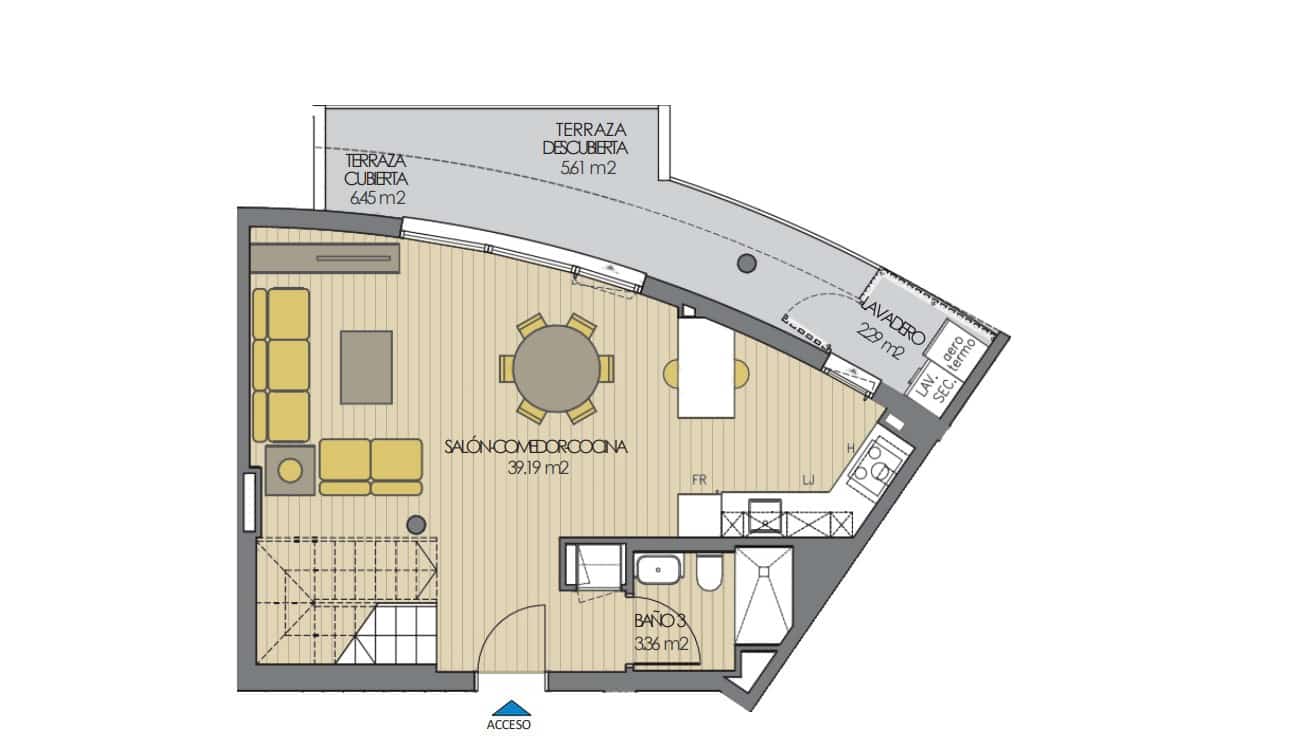 Ático de 2 habitaciones en Javea / Xàbia en venta con garaje - 455.000 € (Ref: 9484594)